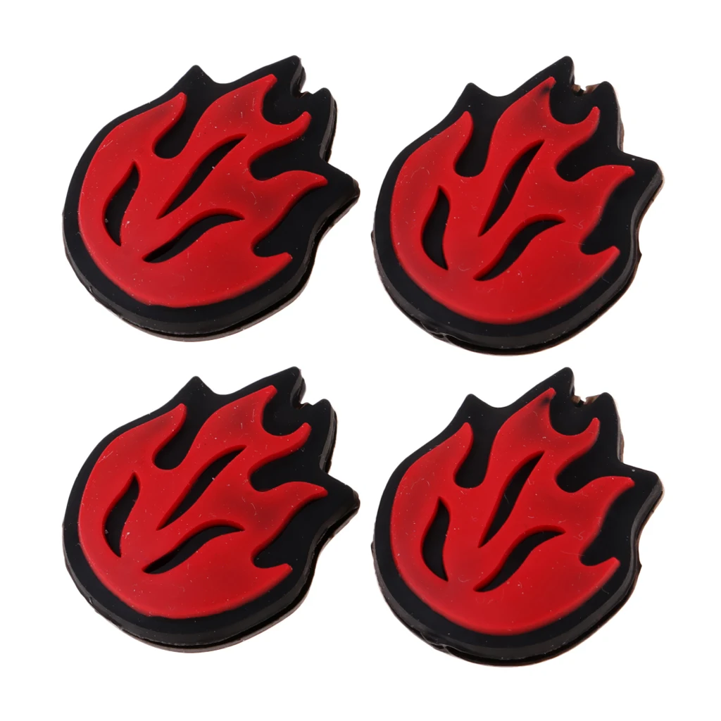 4 шт. прочный силиконовый теннисной ракетке гасители колебаний противоударный