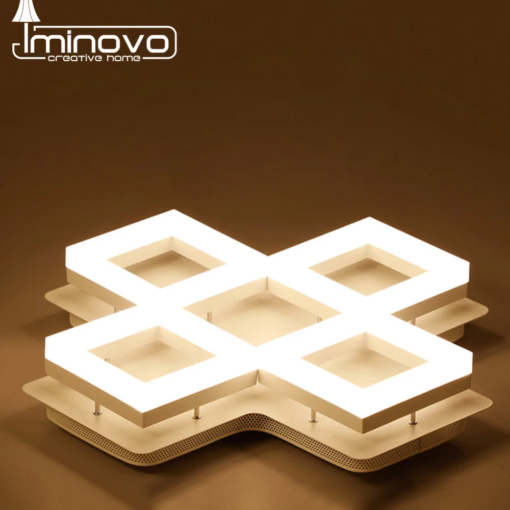 Роскошные светодиодный потолочный светильник Панель Гостиная площади Чорновола