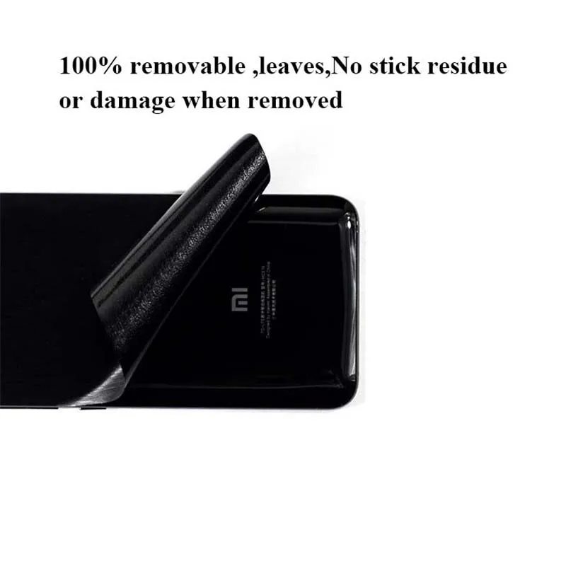 For Xiaomi Mi 6 5 5S Plus Full Cover Back Brushed Metal Decal Skin Paster Phone Protective Film Wire Drawing Sticker |