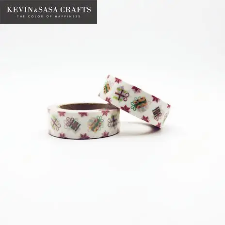 Декоративный Рождественский скотч подарок канцелярские принадлежности сделай