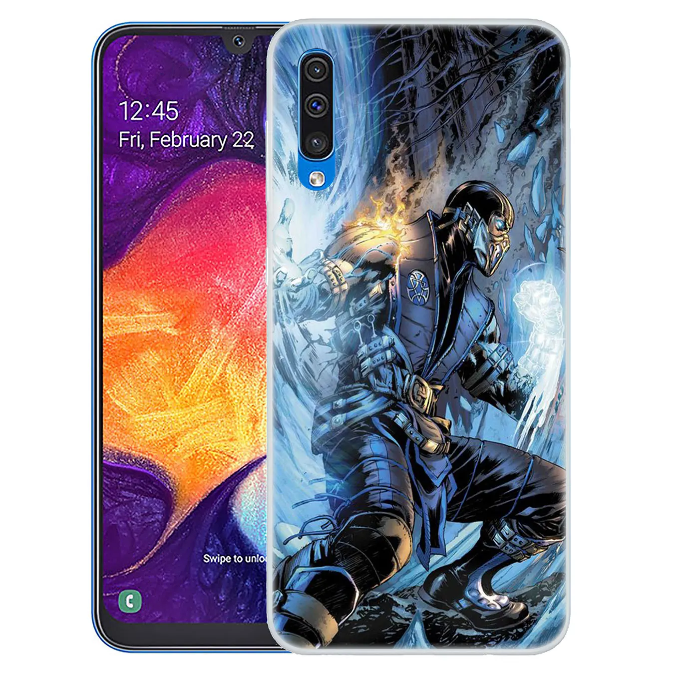 Твердый прозрачный чехол для телефона Lavaza Mortal Kombat Samsung Galaxy A10 A20 A30 A40 A50 A60 A70 M40 M30 M20