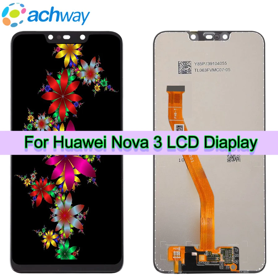ЖК дисплей для Huawei Nova 3i с сенсорным экраном и дигитайзером в сборе сменный 3 3e