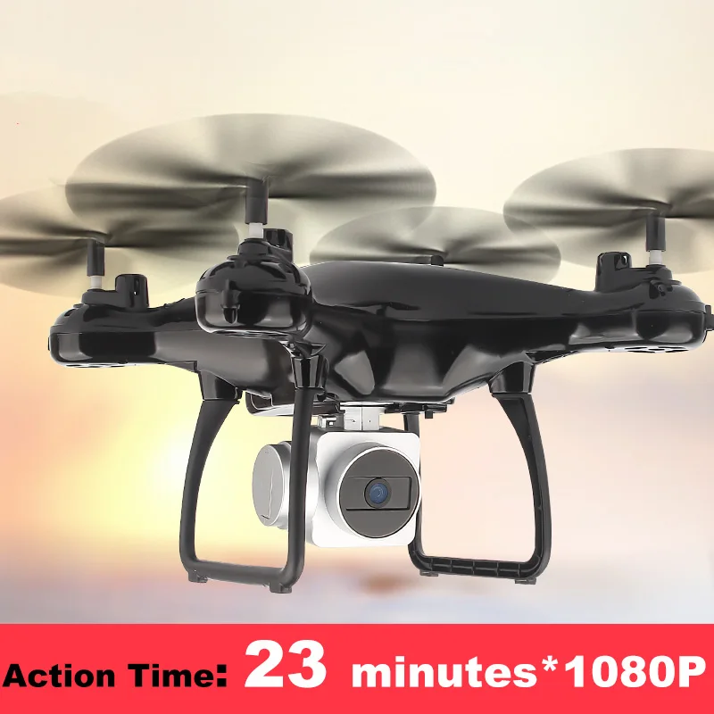 PIP игры RC Дрон с камерой HD 1800 мАч большой аккумулятор 23 минуты время действия 1080 P