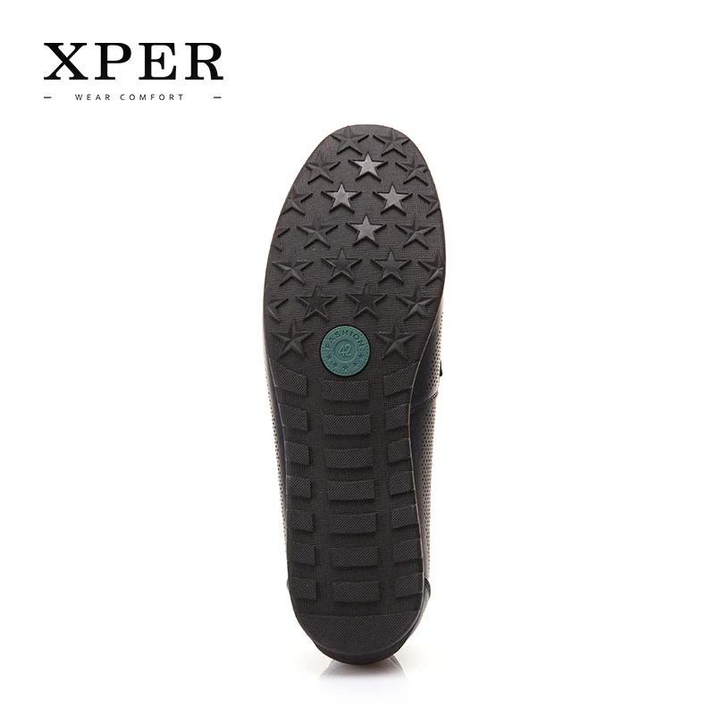 XPER/брендовая модная мужская повседневная обувь комфортные мужские лоферы с