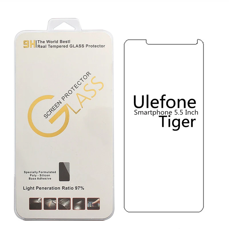 Для Ulefone Tiger/Vienna/Future закаленное стекло 9H 2.5D Высококачественная Защитная пленка