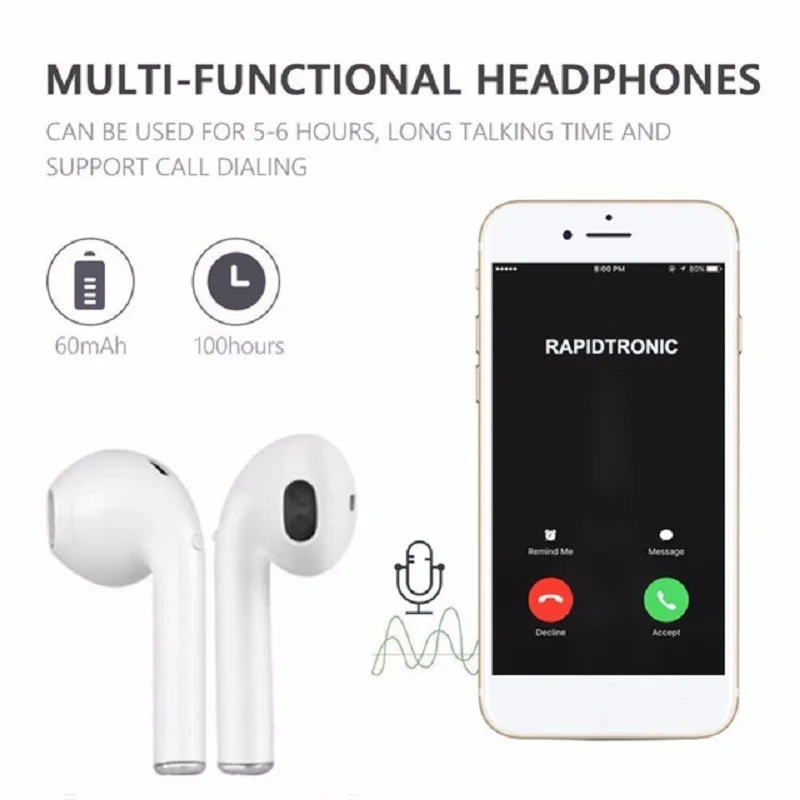 Распродажа! Bluetooth наушники беспроводные ifans i9 двойная стерео гарнитура PK I7TWS с