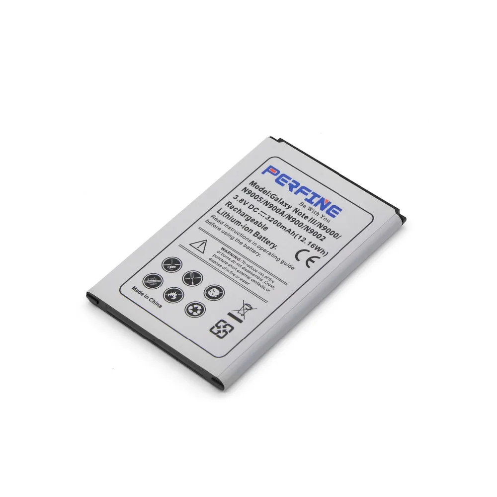 Аккумулятор Note 3 Perfine литий ионный аккумулятор 3200 мАч с функцией NFC Замена для Samsung