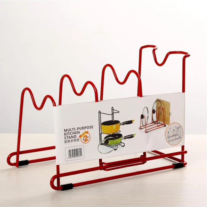 Нержавеющая сталь многофункциональный хранения стойку держатель для горшок