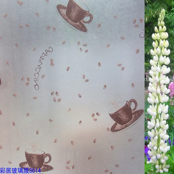 Модное украшение пленка для стекла раздвижная дверь взрывозащищенные наклейки