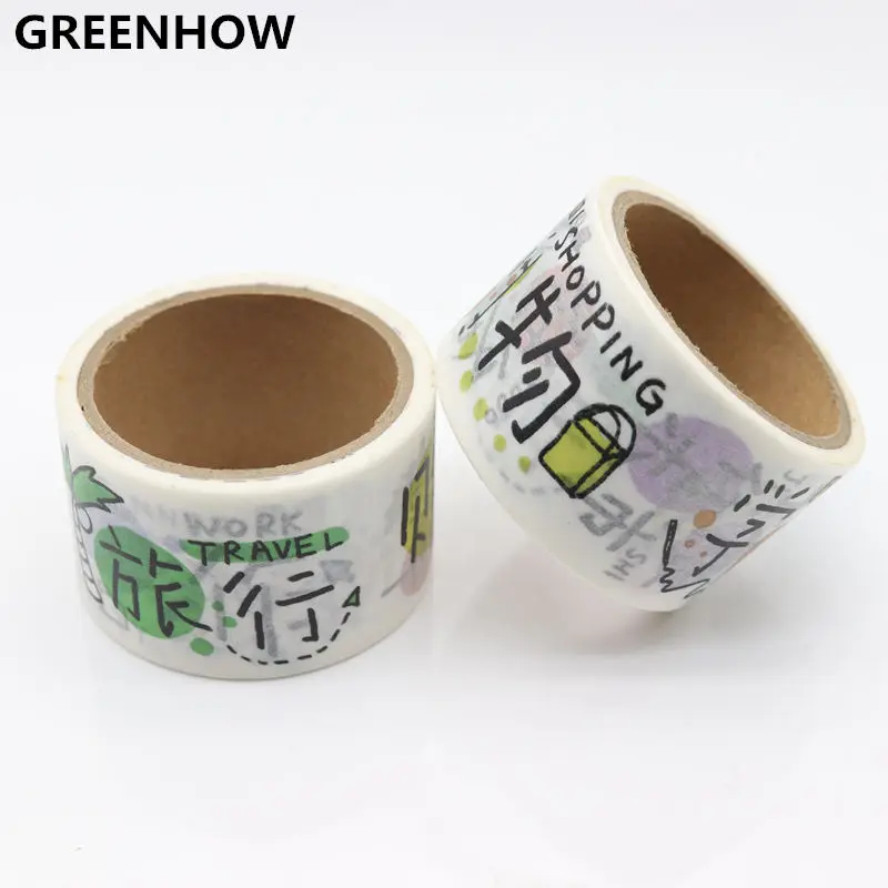 GREENHOW японская и бумажная лента растительный сон по соседству Садовый цветок