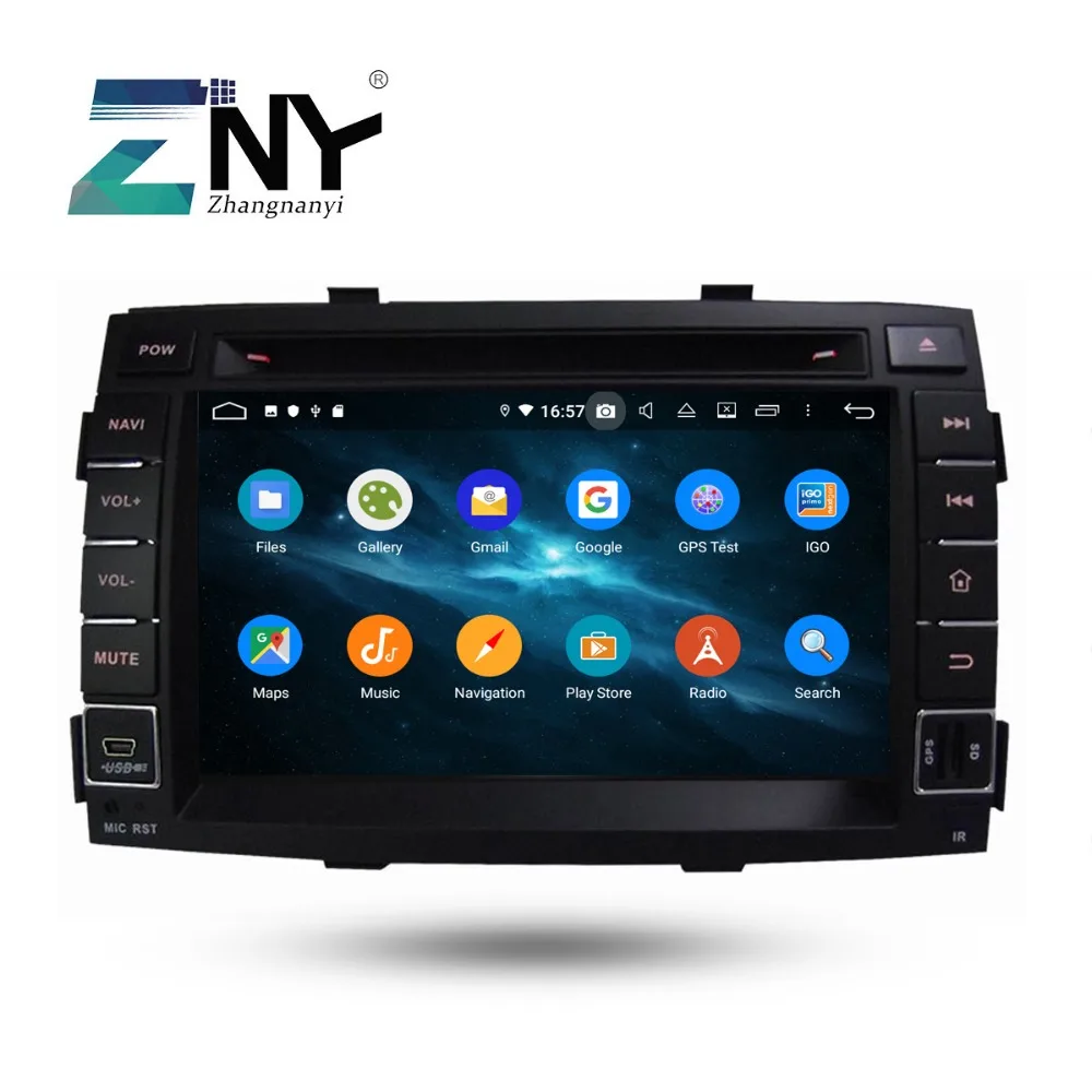 7 &quotHD Android 9 0 автомобильный DVD для Kia Sorento 2009 2010 2011 2012 Авто Радио FM стерео WiFi DSP