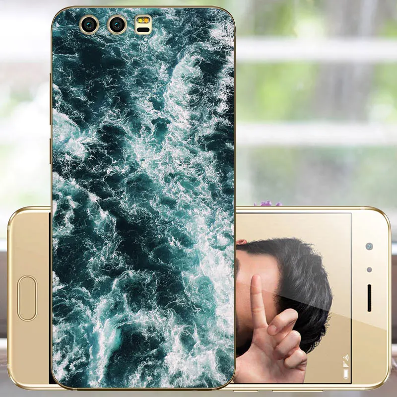 For Huawei Honor 9 Phone Case Soft TPU Printing Pattern Cover Back sFor Fundas Capas | Мобильные телефоны и аксессуары