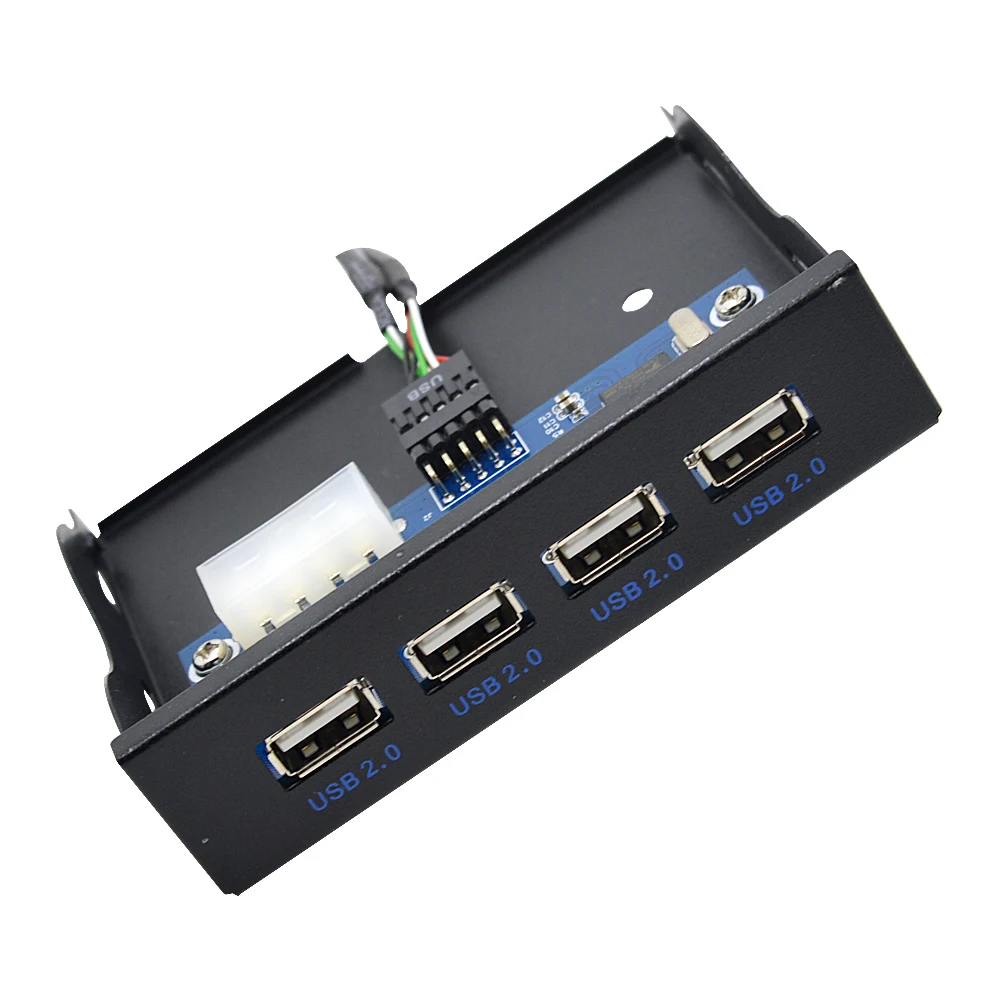 CHIPAL 4 порта 3 5 &quotFloppy Bay USB 2 0 концентратор USB2.0 Передняя панель расширительный