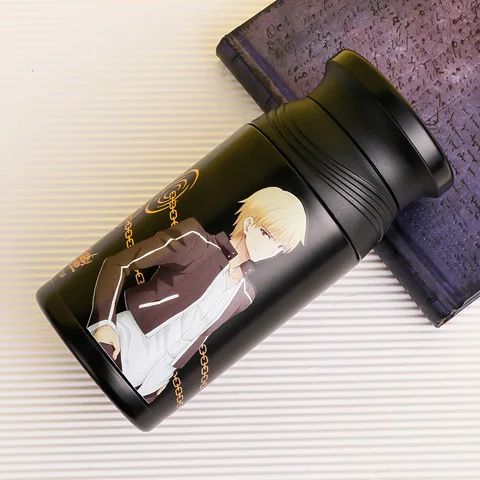 [Fate Stay Night] аниме термос кружка бутылка вакуумная нержавеющая сталь манга роль Chulainn Mordred фигурка новое поступление
