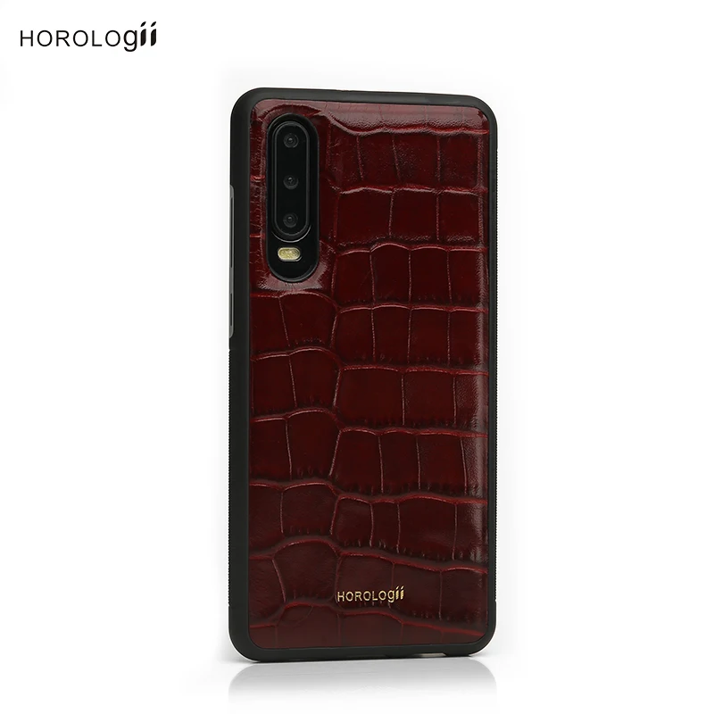 Роскошный итальянский кожаный чехол horology с именем для Huawei P40 PRO мобильного