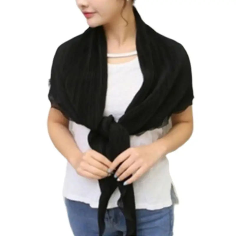 Женский шифоновый длинный кардиган с рукавами летучая мышь Открытый спереди