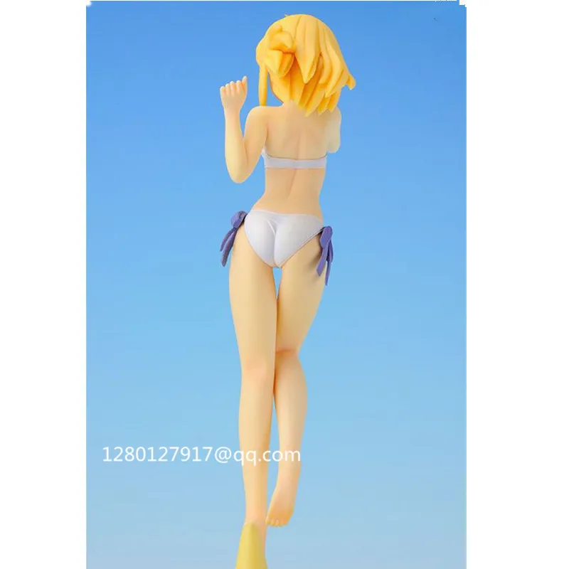 16 см Fate/Hollow Ataraxia Arturia Pendragon купальник издание 1/10 Saber PVC аниме сексуальные Фигурки