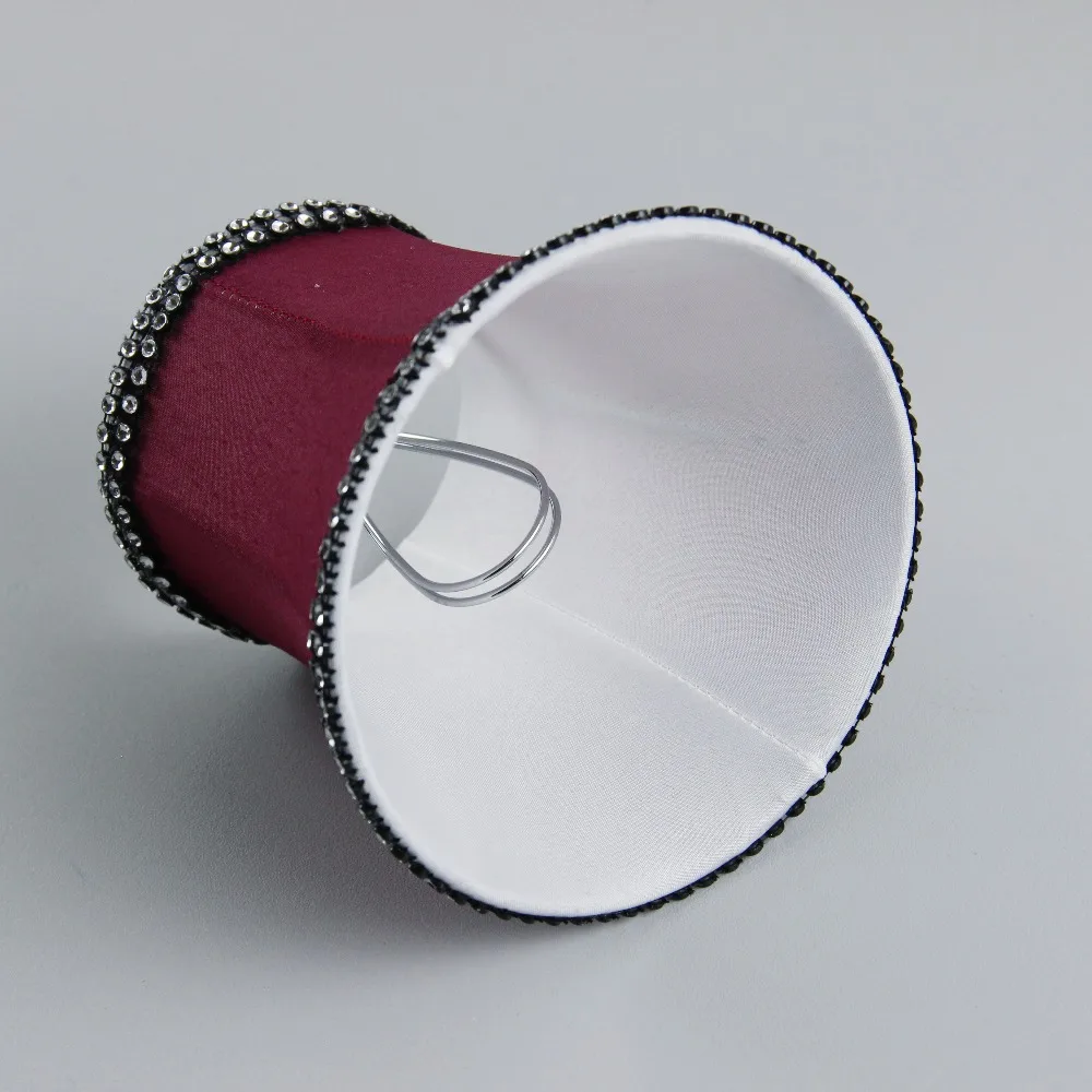 Цветные Роскошные тканевые Чехлы для настенных ламп Amaranth декоративный мини