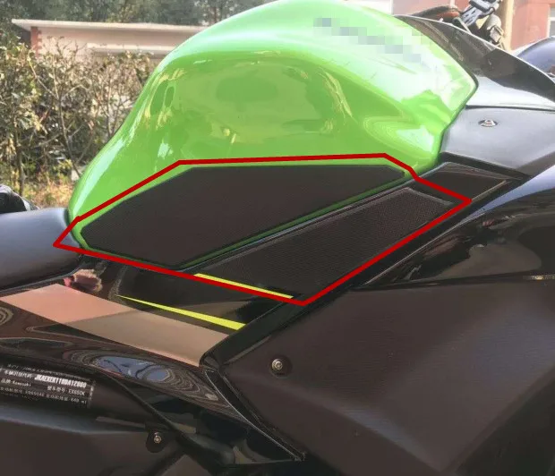 Наклейки на мотоцикл ninja 650 противоскользящие наклейки топливный бак колено для