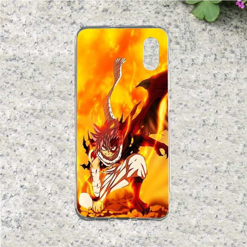 Аниме Манга сказка логотип Чехол для телефона xiaomi mi 4 5 6 8 4i 4c 5x 6s 6x A1 5S плюс max 2 3