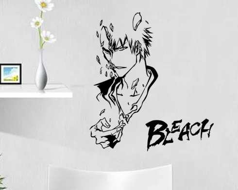 DCTAL аниме отбеливатель японский мультфильм наклейки на стену декорации Наклейка