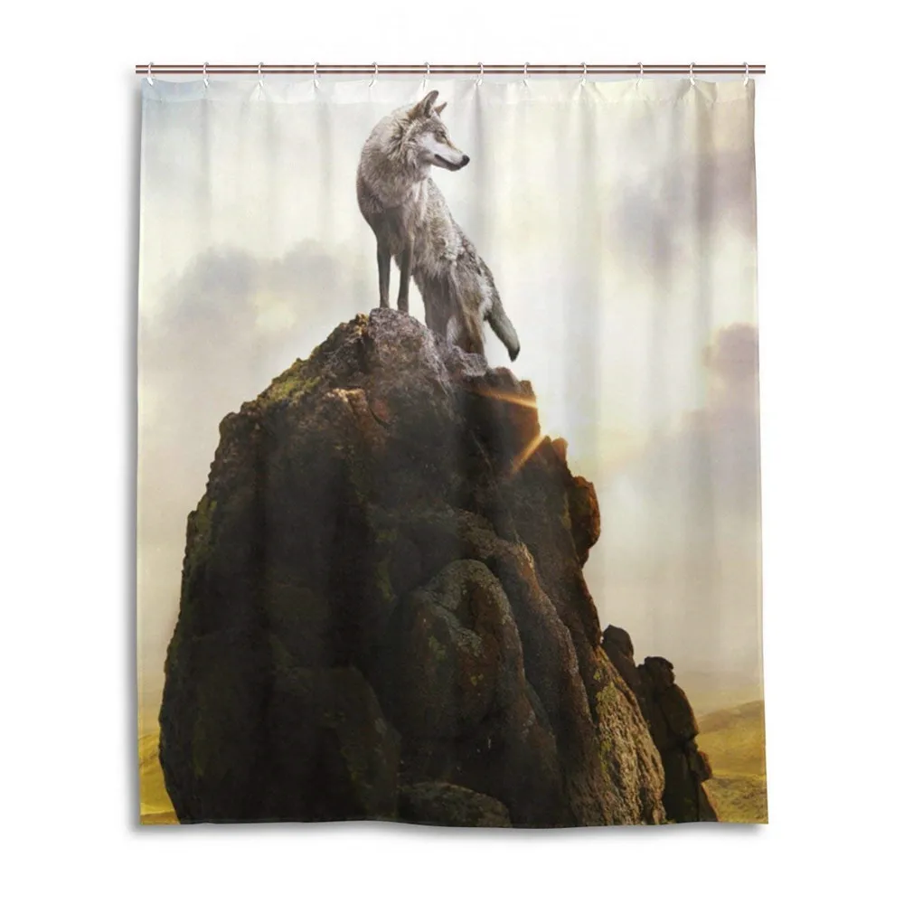 Занавеска для ванной водонепроницаемый полиэстер занавеска комнаты | Дом и сад