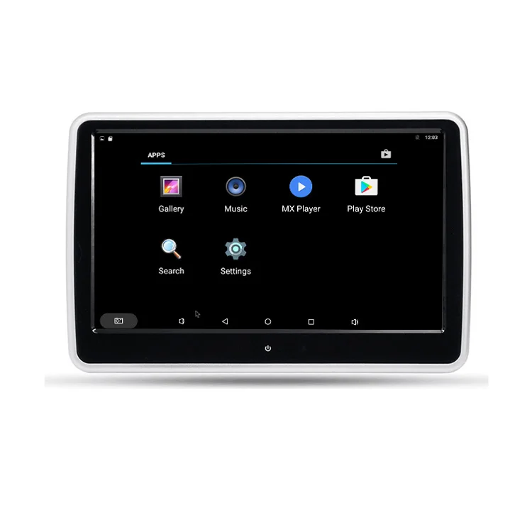 10,1 дюймов Автомобильный подголовник монитор Система Android 6.0.1 с wifi ips сенсорный экран MP5 плеер с USB/SD/Bluetooth/динамик