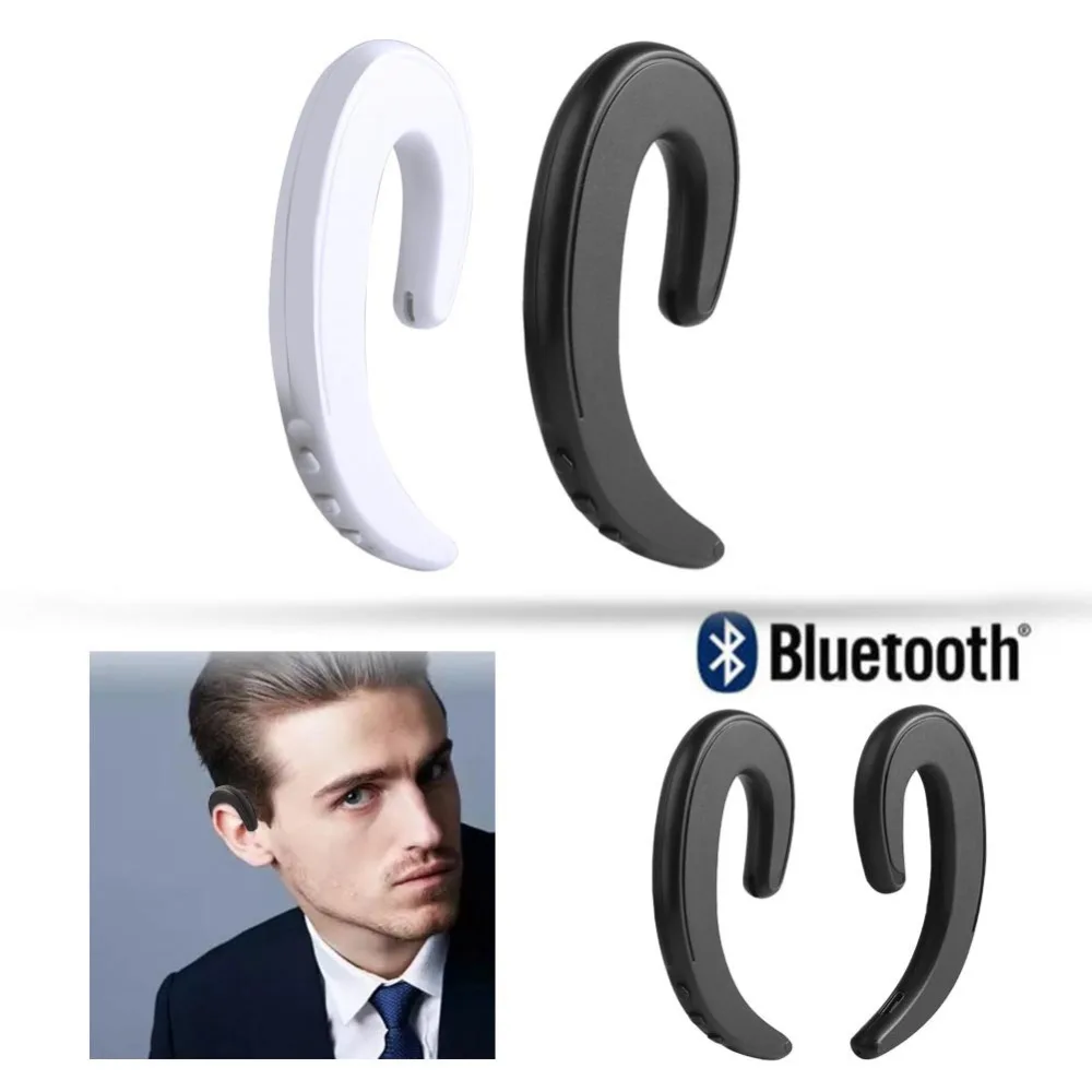 ECos ушные крючки беспроводные наушники Bluetooth костная проводимость с микрофоном