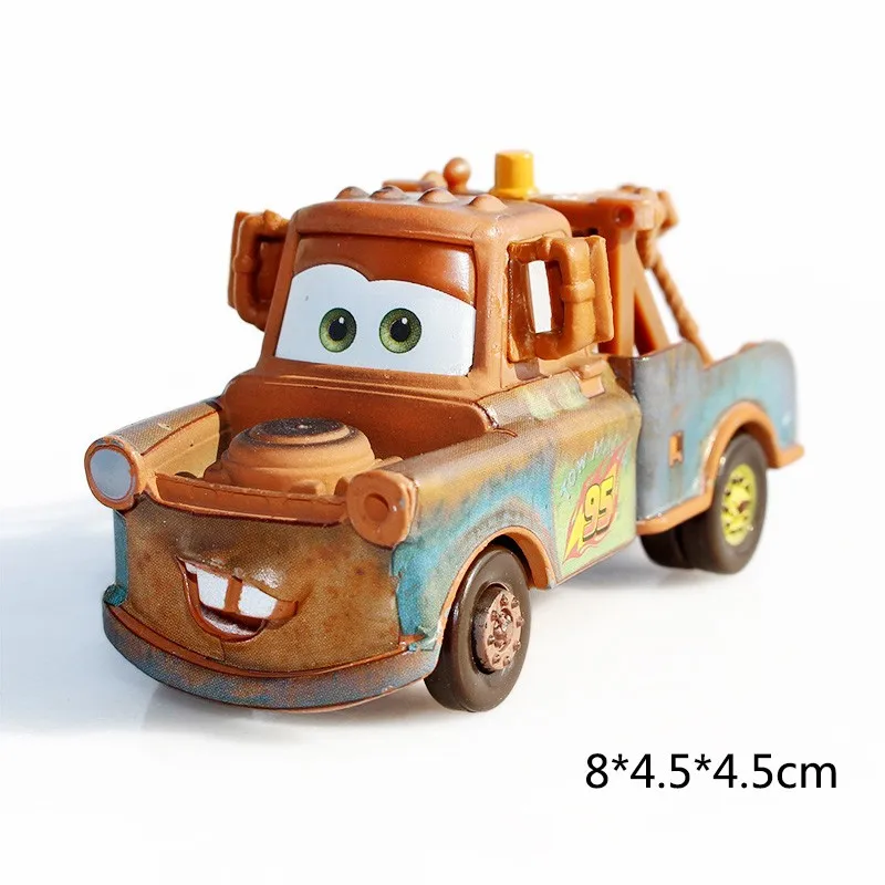 Disney Pixar Cars 2 3 Lightning McQueen Mater Huston Jackson Storm Ramirez 1:55 литье под давлением из