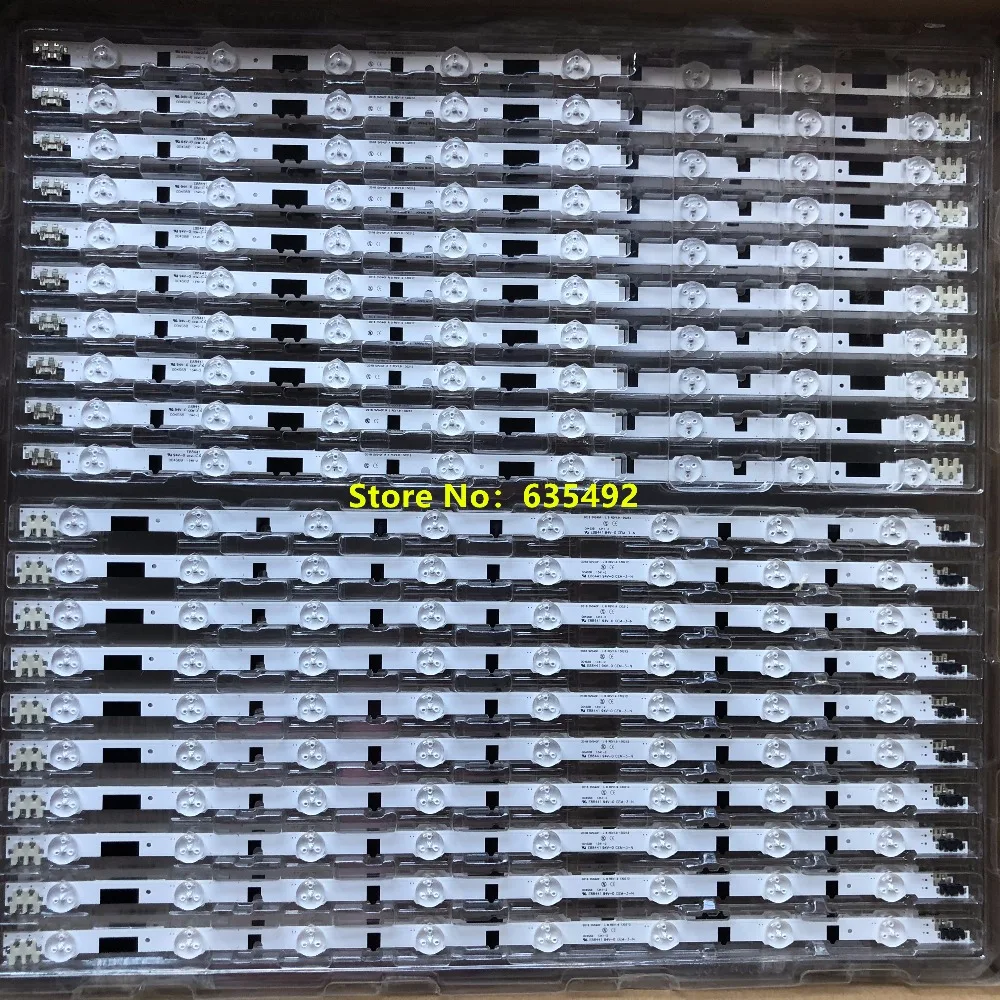 Светодиодный Подсветка ленты 5+ 8 светодиодный s для SamSung 4" ТВ D2GE-400SCA-R3 UA40F5500 2013SVS40F UE40F6400 D2GE-400SCB-R3 UE40F5000 UE40F5700