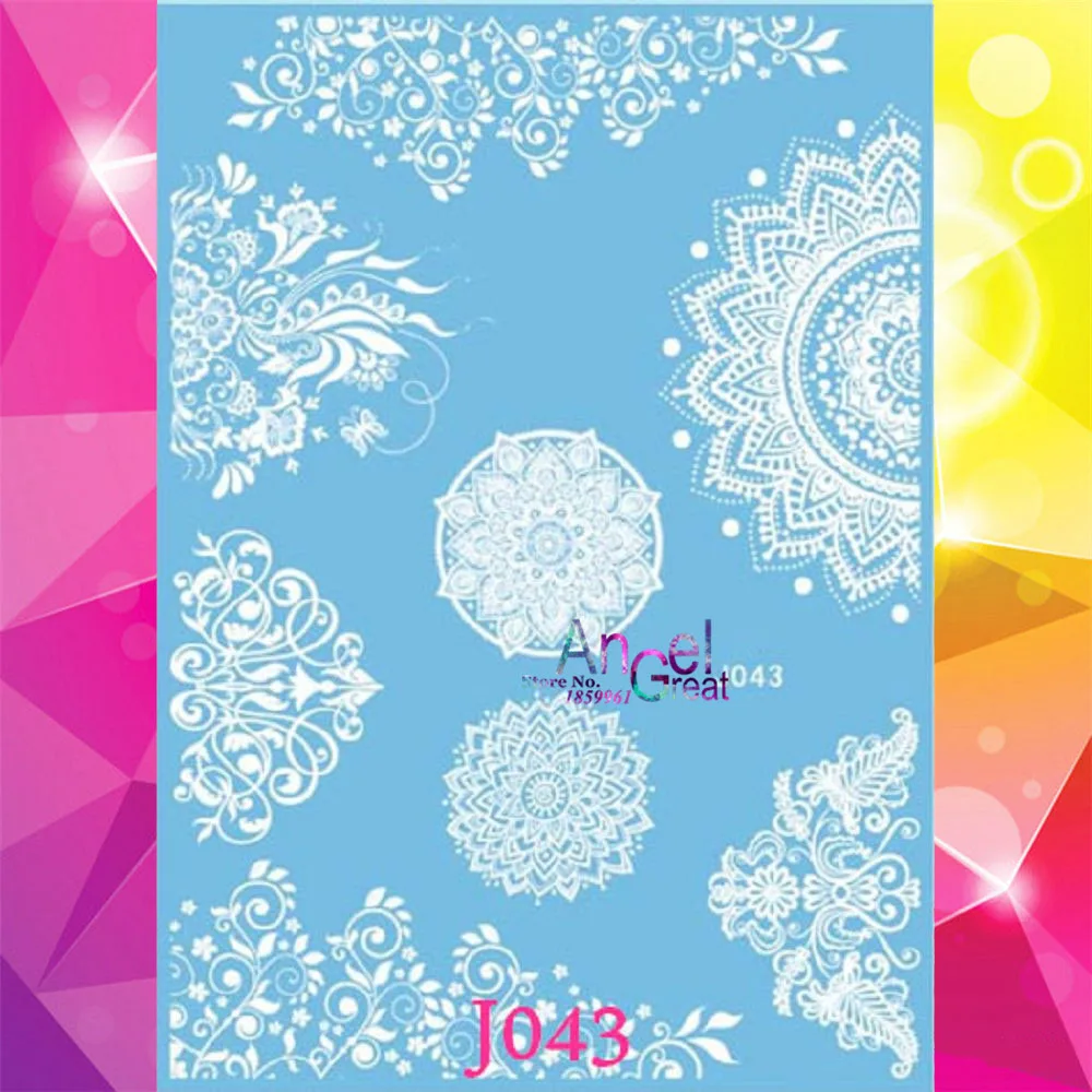 Временная татуировка с белыми чернилами на шею 1 шт. | Красота и здоровье