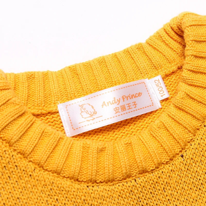 Новинка модная детская осенняя и зимняя одежда детский свитер с круглым вырезом