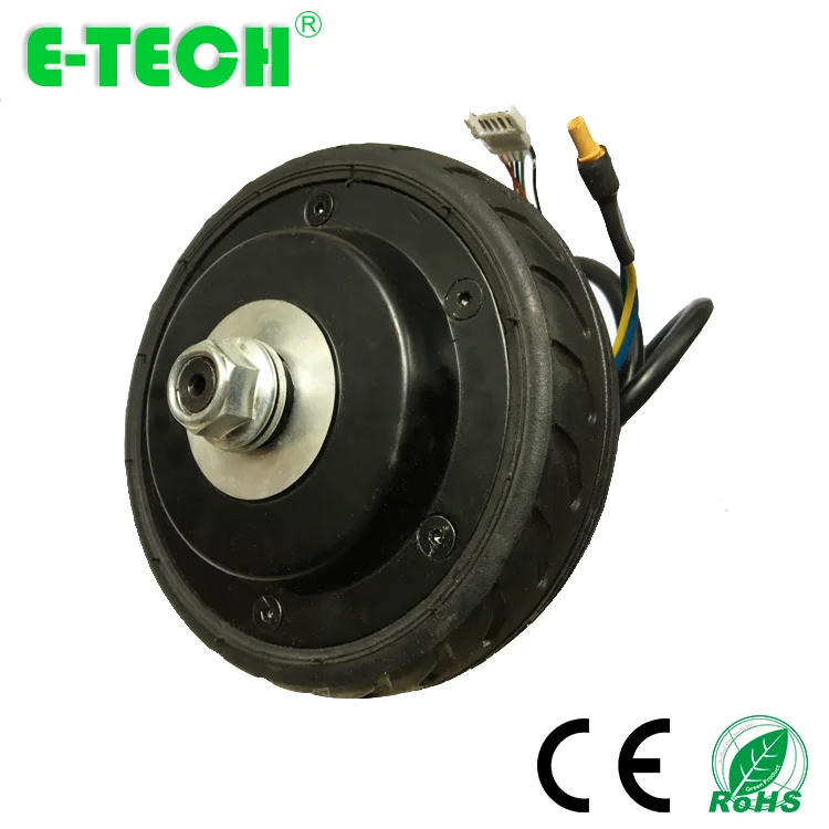 Высокого качества CE утвержден " 5 дюймов 24 36 v 250 W gearless электрические скутеры колесо двигателя