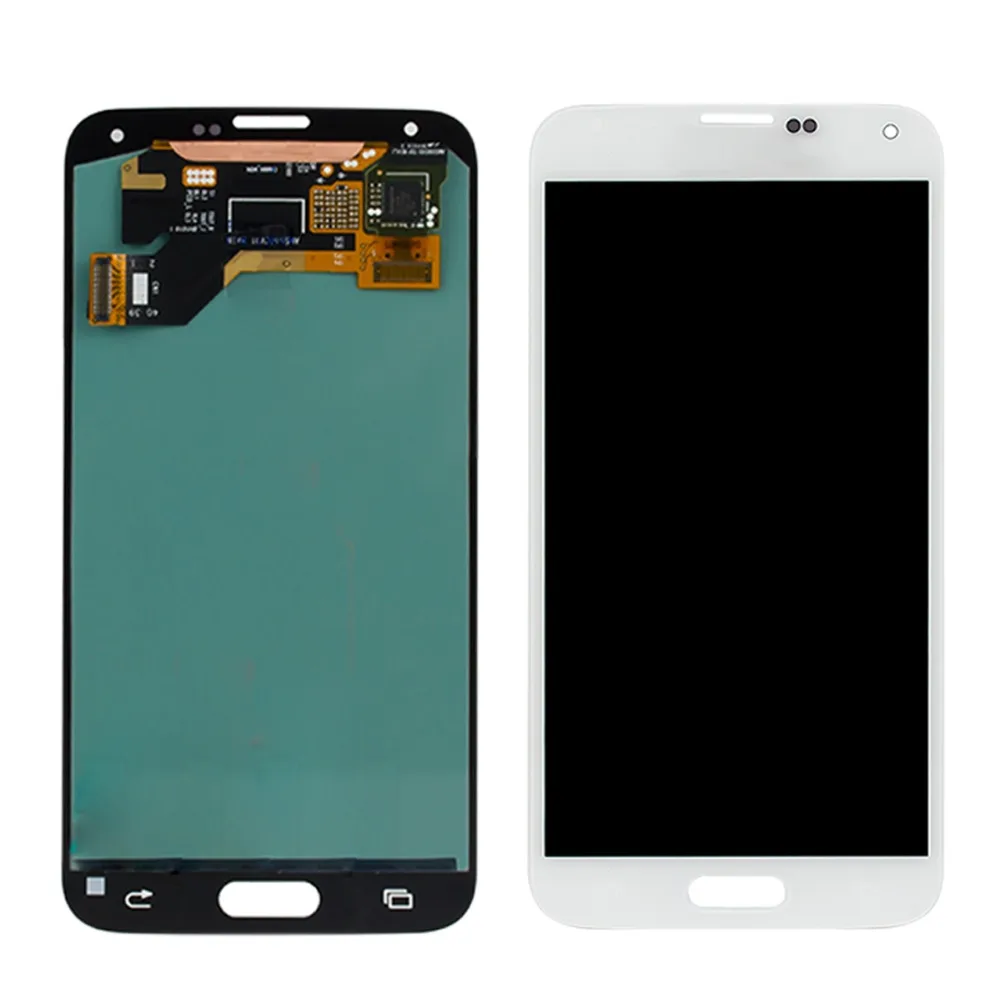 AMOLED G900F ЖК дисплей для SAMSUNG Galaxy S5 G900M G900A G900T G900FD сенсорный экран протестирован