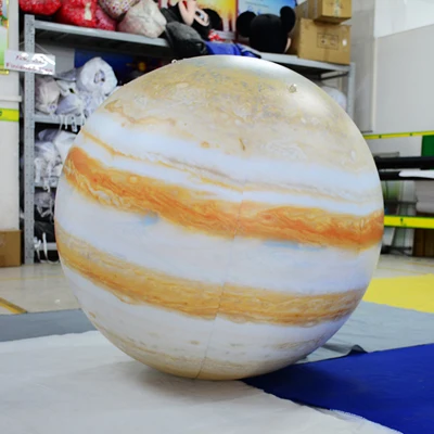 Jupiter Надувные светящиеся планеты, солнечная система, девять планет, солнце, луна, воздушные шары для детей, Игрушки для раннего обучения, Образовательное предприятие - Цвет: Jupiter