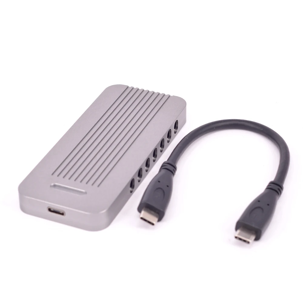 M key M.2 SSD портативный мобильный бокс USB 3 1 Type C для NVMe PCIe 0 4x M2 адаптер NGFF корпус HDD PM961