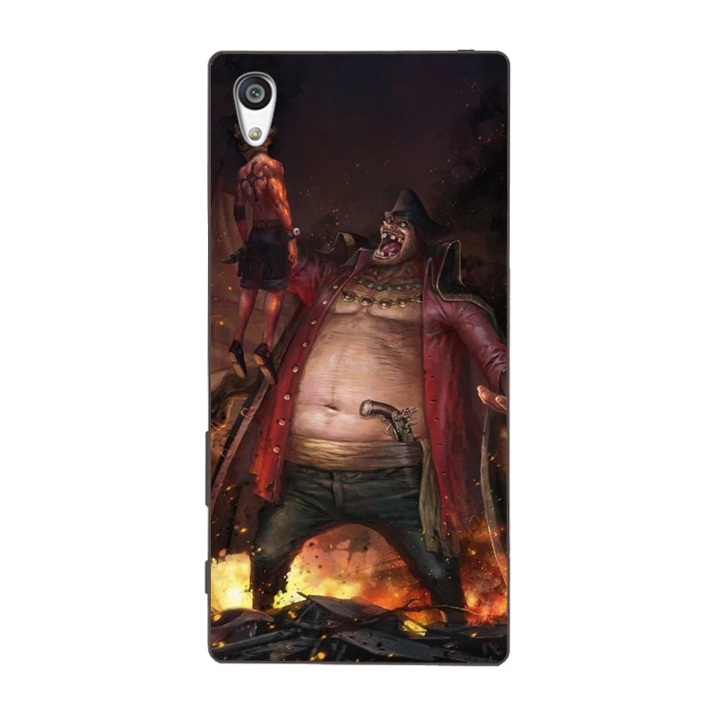 Японского аниме коллаж one piece Луффи Лафит ТПУ чехол мягкий для Sony Xperia E3 E5 M2 4 5 T3 X XA1 XZ