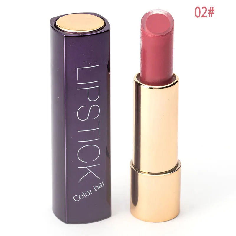 Exquisite Beauty Makeup Waterproof Matte Lipstick Smooth Velvet Lip Stick Long Lasting Gloss Moisturizer VE Non-stick Cup |