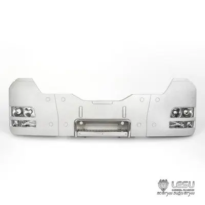 LESU металлический нижний передний бампер для MAN TGS 1/14 RC самосвал Автомобили DIY модель обновленная TH02255