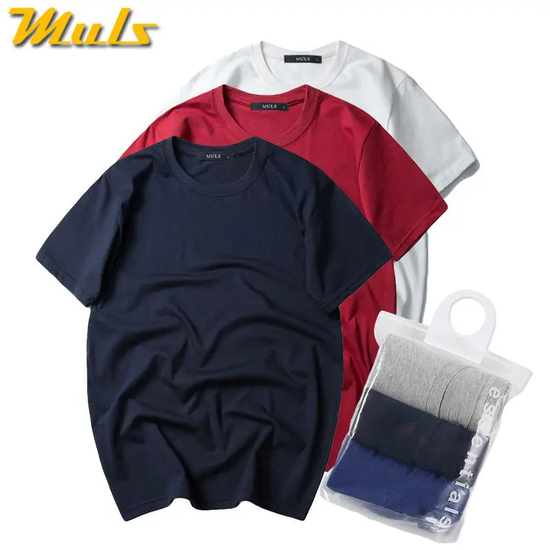 7XL 130 кг 3 шт. футболки мужские летние однотонные топы майки короткие дышащие