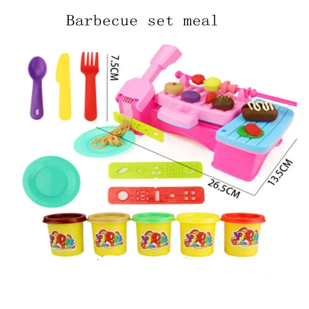 Машина для лапши игрушка цветная глина пластмассовая форма набор инструментов