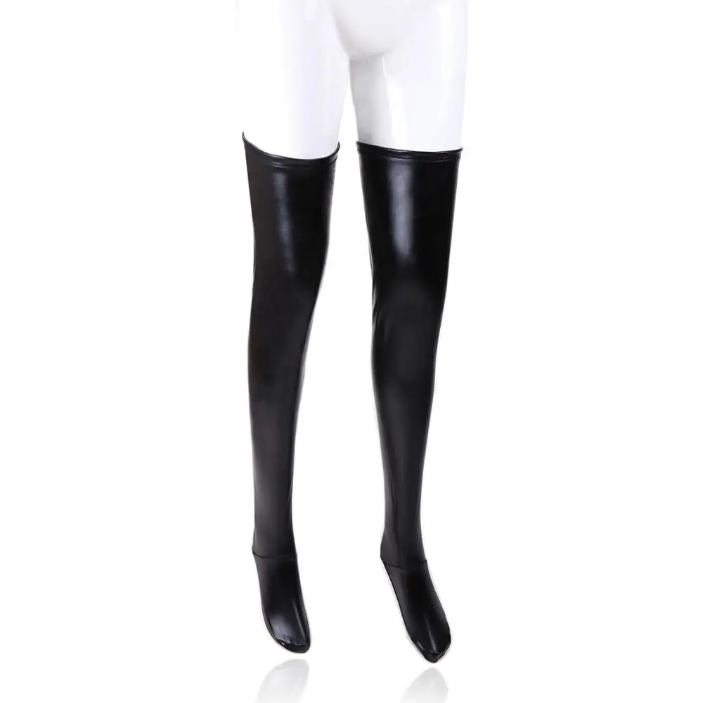 Легинсы LoveFun Wet Black с молнией блестящие леггинсы из спандекса. Соблазнительные