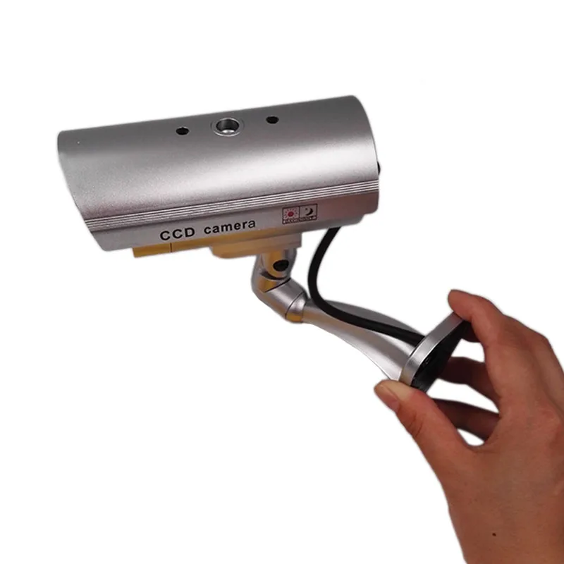 Weтранс манекен камера светодиодный свет поддельная пулевидная видеонаблюдения