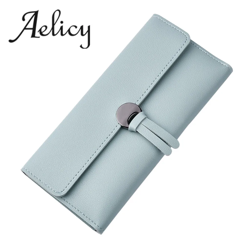 Aelicy роскошная сумка клатч для досуга Длинный кошелек модный дизайнерский
