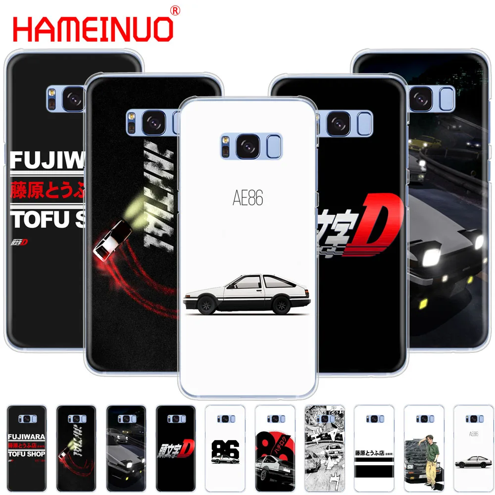 HAMEINUO AE86 Initial D чехол для сотового телефона Samsung Galaxy S9 S7 edge PLUS S8 S6 S5 S4 S3 MINI|Бамперы| |