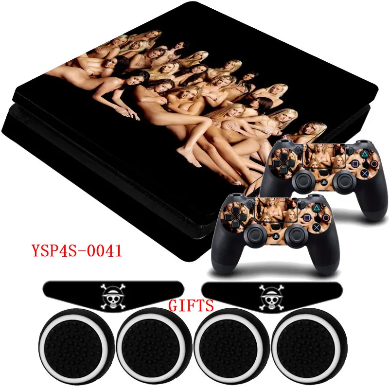 PS4 тонкий кожи сексуальная девушка модель Баскетбол ребенка винил