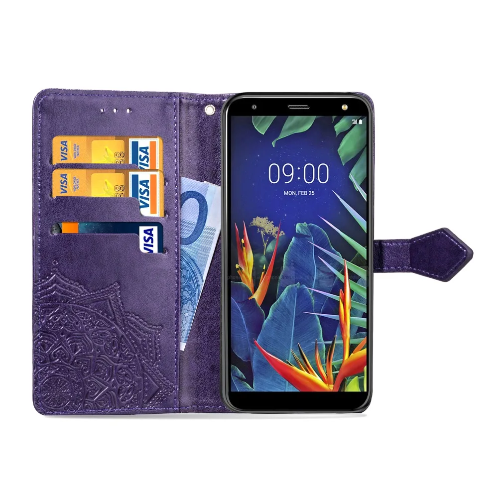 Для LG K40 чехол для LG K40 крышка чехол-кошелек с подставкой из искусственной кожи чехол для телефона держатель для карт для LG K40 K 40 X420EM LM-X420EM крышка