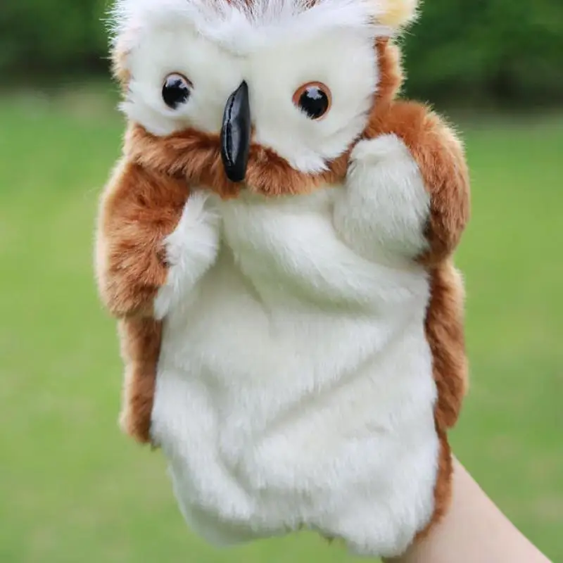Новое поступление кукольная птица из Минервы с изображением совы Kawai детские