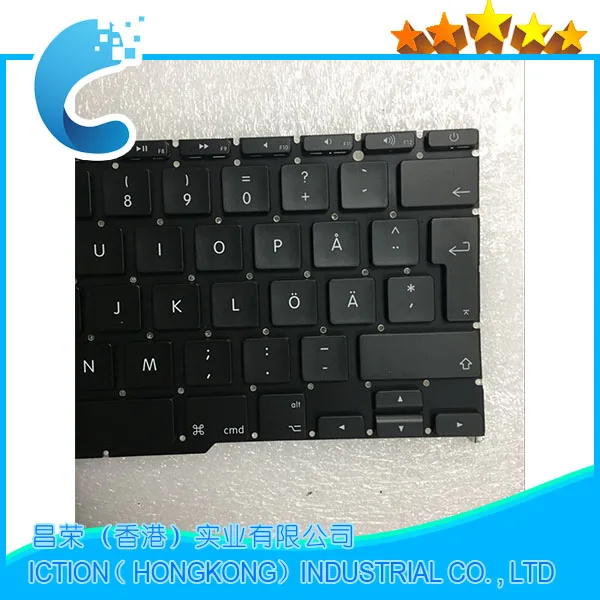 Совершенно новая шведская клавиатура A1370 A1465 для Macbook Air 11 '&#x27A1370 SW раскладка
