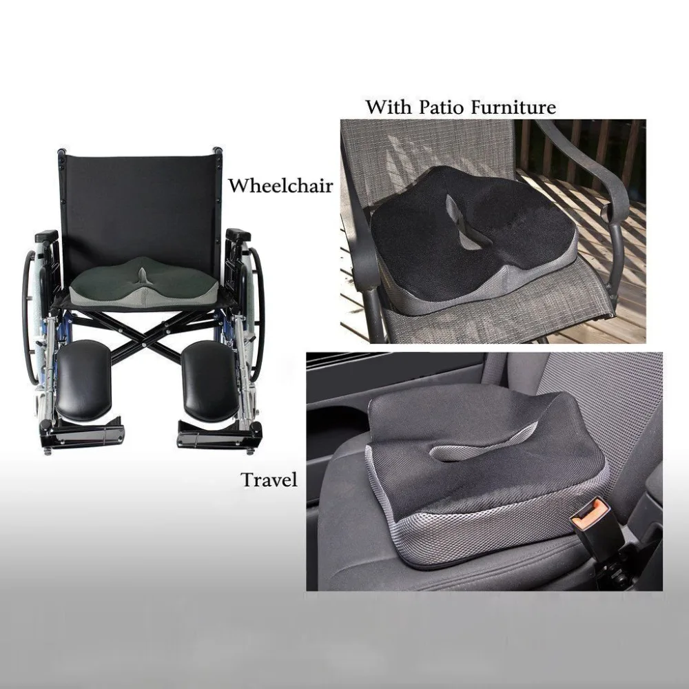 Подушка для сиденья Coccyx Ортопедическая подушка из пены с эффектом памяти